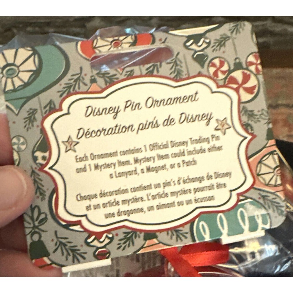 Brand NEW! Disney Parks PETER PAN 2022 Pin Ornament Ball Mystery Inside Sealed - Picture 6 of 9